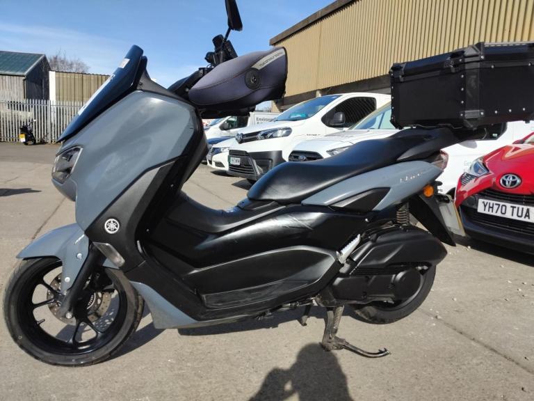 2023 23 YAMAHA Gpd125-a Nmax 125 Abs 125cc SCOOTERGREYECONOMICALLRG TOP BOX