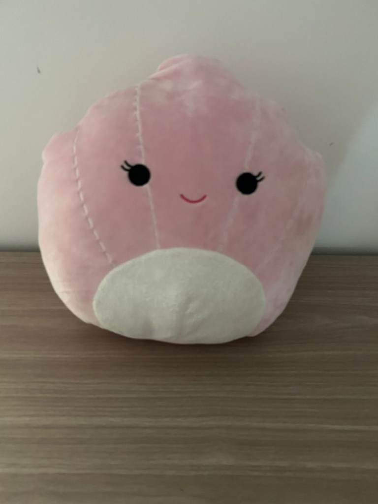 Squishmallow aicha pink seashell 12"