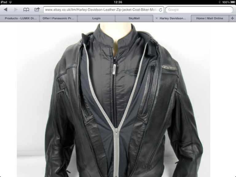 Harley Davidson FXDR All Seasons Leather Jacket 