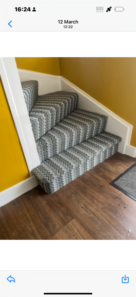 Carpet fitting service 