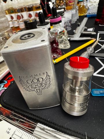 elfbar nachfüll pod läuft aus Vaperz Cloud Hammer of God 400 Box Mod