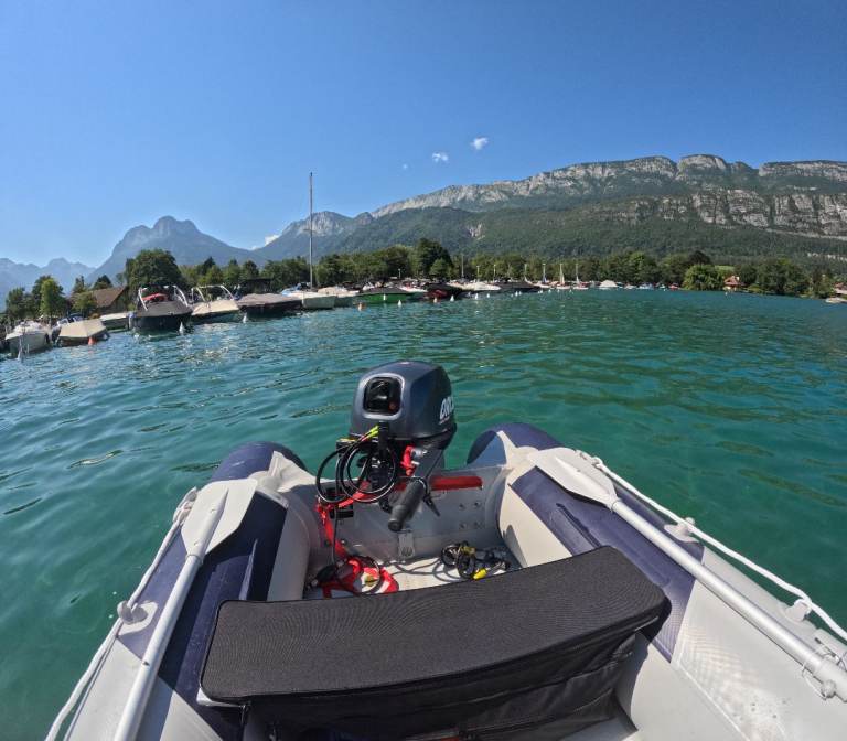 Rib boat and engine 15hp