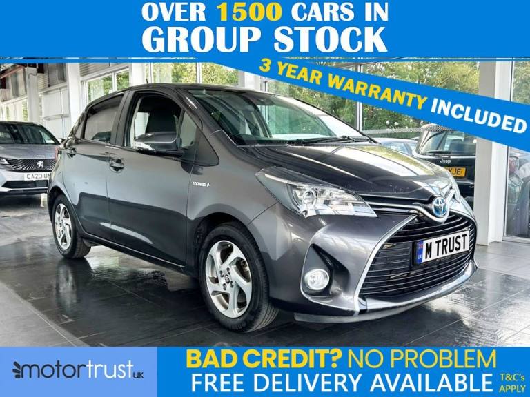 2016 Toyota Yaris 1.5 VVT-h Icon Hatchback 5dr Petrol Hybrid E-CVT Euro 6 (Safety Sense) (101 Hat...