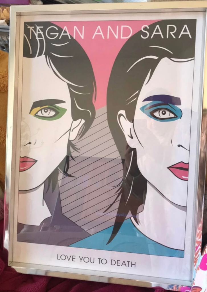 Large Tegan and Sara Framed Print 