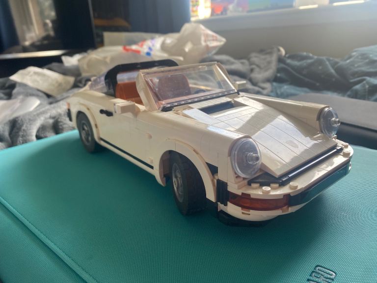 LEGO Porsche 911 Targa Turbo Model Car with Instructions