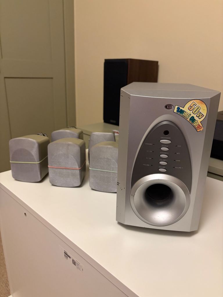 50 Watt TV Output Surround Sound 