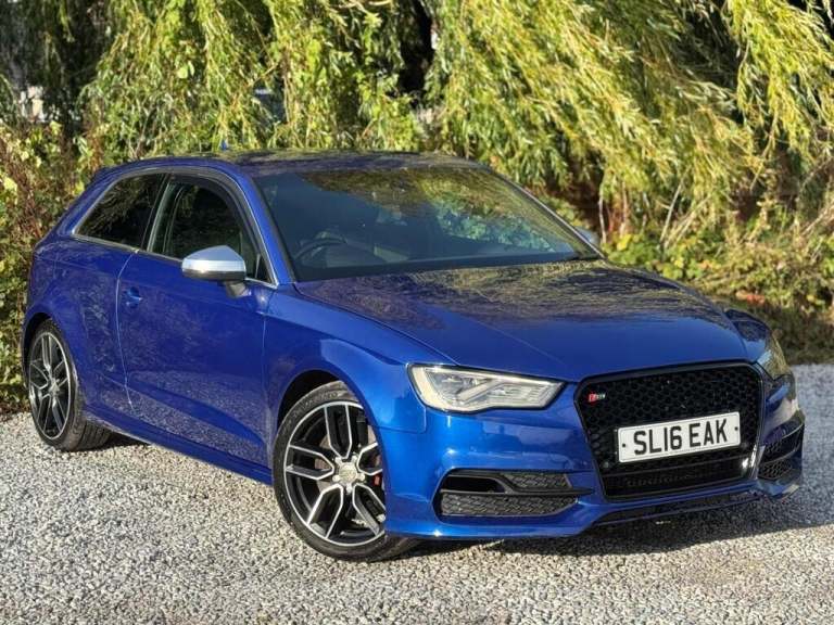 2016 Audi S3 2.0 TFSI S Tronic quattro Euro 6 (s/s) 3dr (Nav) HATCHBACK Petrol Automatic
