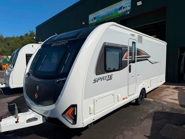 2025 SWIFT SPRITE EXCLUSIVE MAJOR 4SB - 4 BERTH CARAVAN 