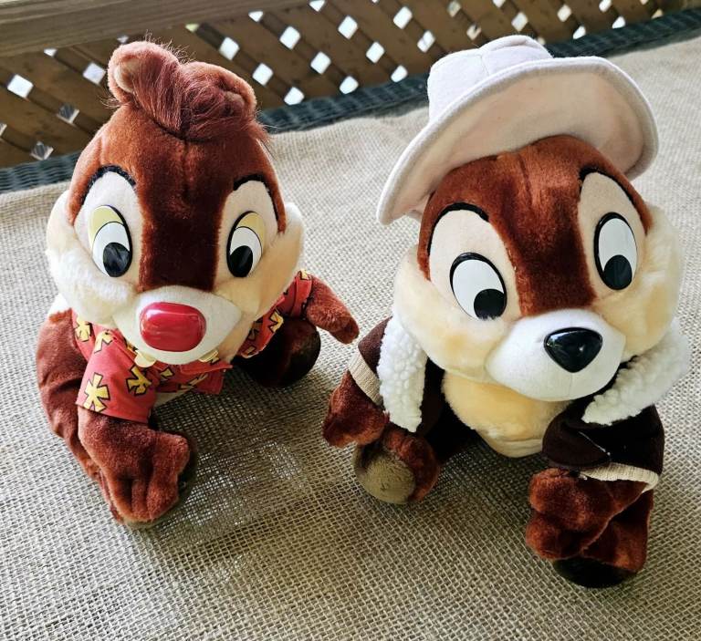 Disney Chip N Dale Rescue Rangers Plush Toys WILL POST