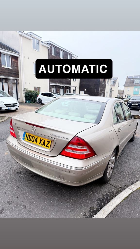 Mercedes-Benz, C180 Kompressor, Saloon, 2004, Automatic, 1796 (cc), 4 doors