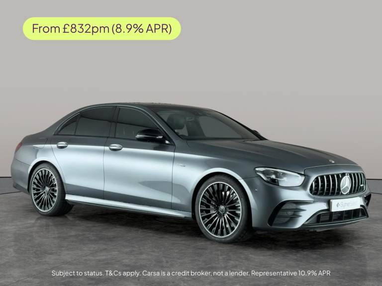 2022 Mercedes-Benz E Class 3.0 E53h BiTurbo MHEV AMG Night Edition (Premium Plus) Saloon 4dr Petr...