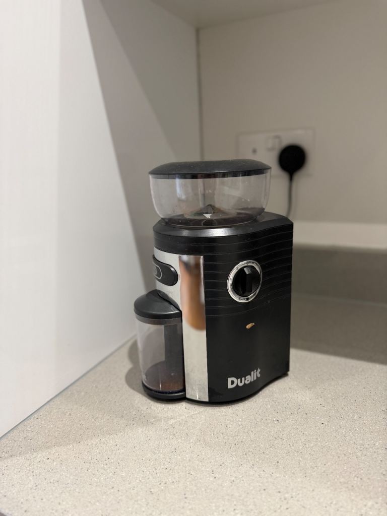 Dualit Burr Coffee Grinder, Black