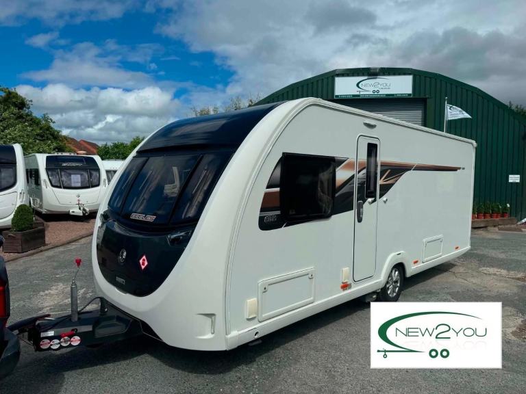 2019 Swift Eccles 580 4 Berth TRANSVERSE BED Caravan- STOCK NO H101