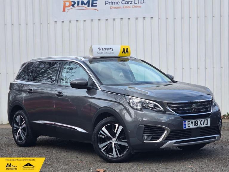 2018 Peugeot 5008 1.2 PureTech Allure 5dr EAT6 HATCHBACK PETROL Automatic