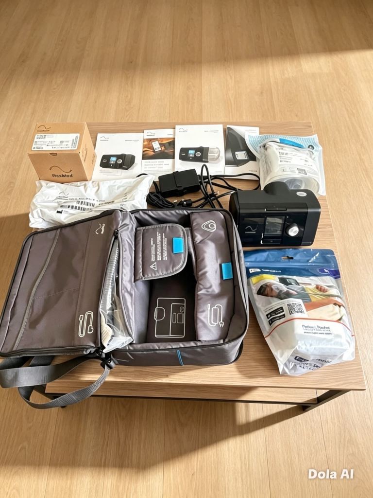 ResMed AirSense 10 AutoSet CPAP Machine & Travel Bag
