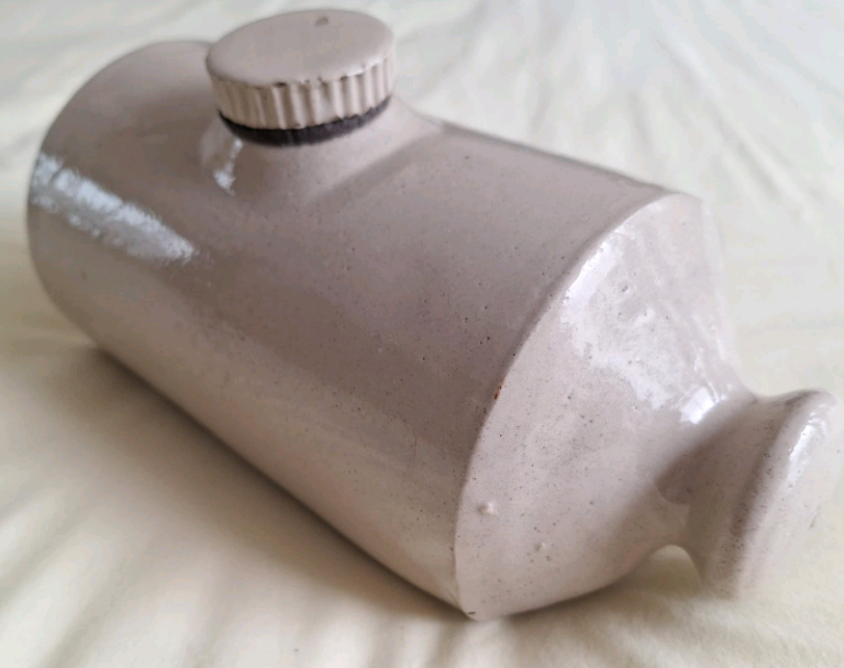 Vintage Stoneware Hot Water Bottle