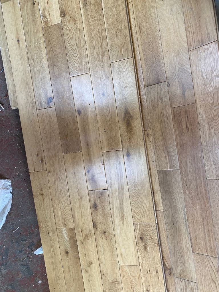 Hardwood wooden flooring