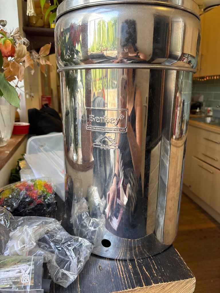 Berkey Imperial Stainless Steel Water Filter - Almost New, Silver