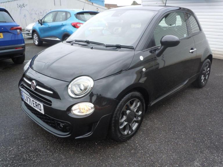 FIAT 500 1.0 MHEV Hey Google Euro 6 (s/s) 3dr Black Manual Petrol 2021