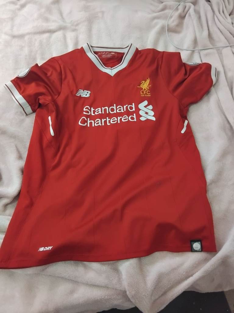 New Balance Liverpool FC Football Shirt - Red, Good Condition