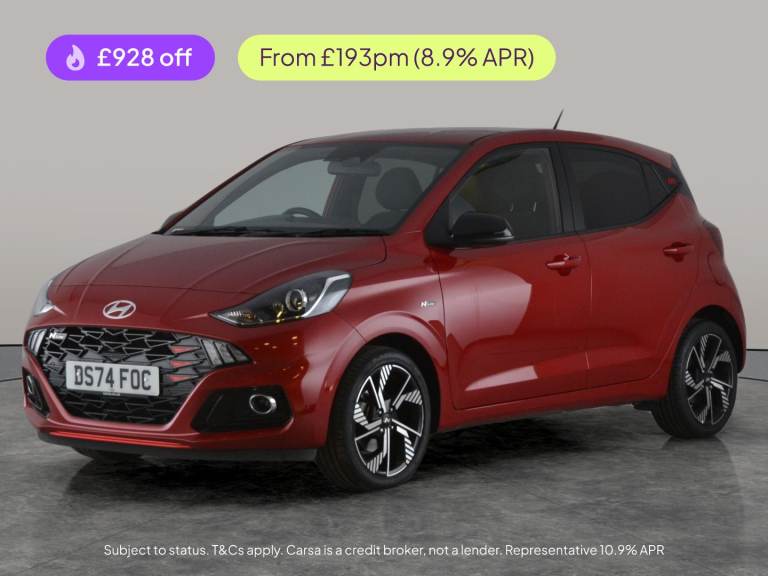 2024 Hyundai i10 1.0 T-GDi N Line Hatchback 5dr Petrol Manual Euro 6 (s/s) (90 ps) - KEYLESS Hatc...