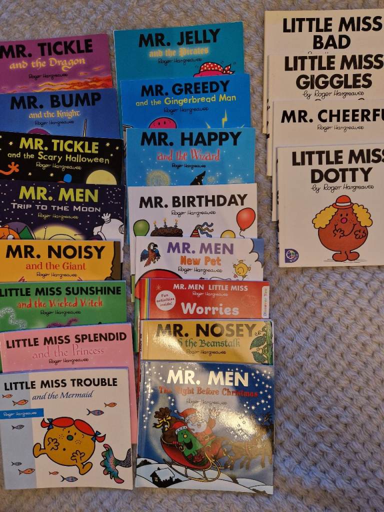 16 "special" Mr. Men / Little Miss books plus 4 extra's