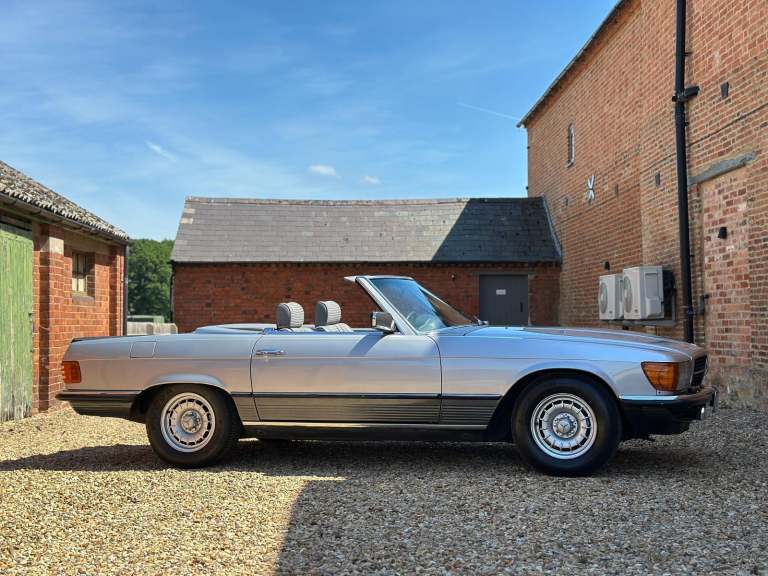 1985 Mercedes-Benz 500 SL. Only 59,000 Miles From New. Family Owned For 33 Years