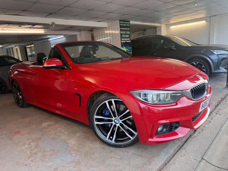 2017 BMW 4 Series 420d [190] M Sport 2dr Auto [Professional Media] CONVERTIBLE DIESEL Automatic