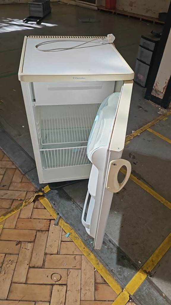 Under counter  electrolux fridge