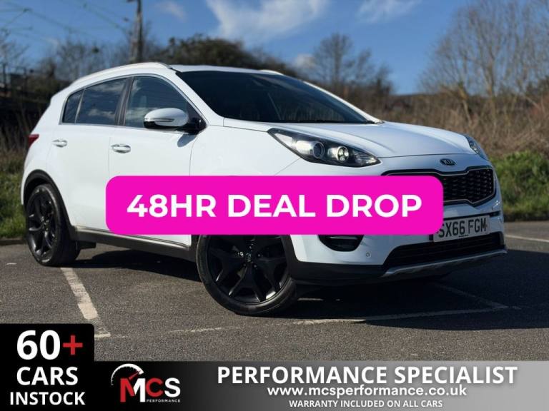 2016 Kia Sportage 2.0 CRDi GT-Line SUV 5dr Diesel Manual AWD Euro 6 (134 bhp) ESTATE Diesel Manual