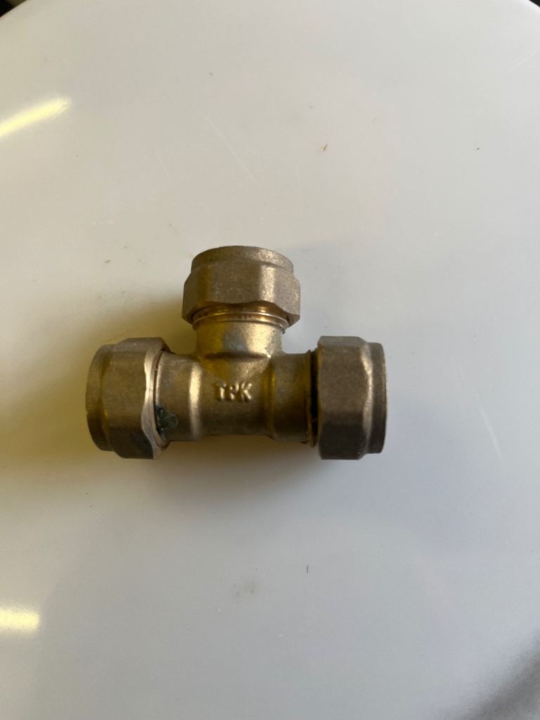 15mm compression Tee