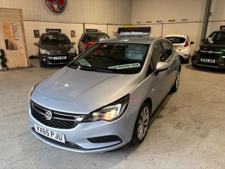 2015 Vauxhall Astra 1.6 CDTi 16V Tech Line 5dr HATCHBACK Diesel Manual