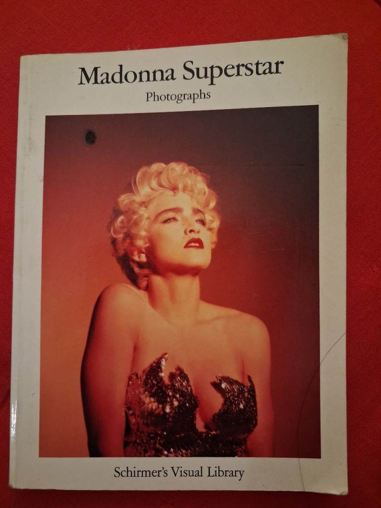 Madonna Superstar Photographs Book - Schirmer's Visual Library 1980s