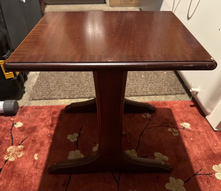 image for Mahogany Occasional Table For Sale COLLECTION ONLY 