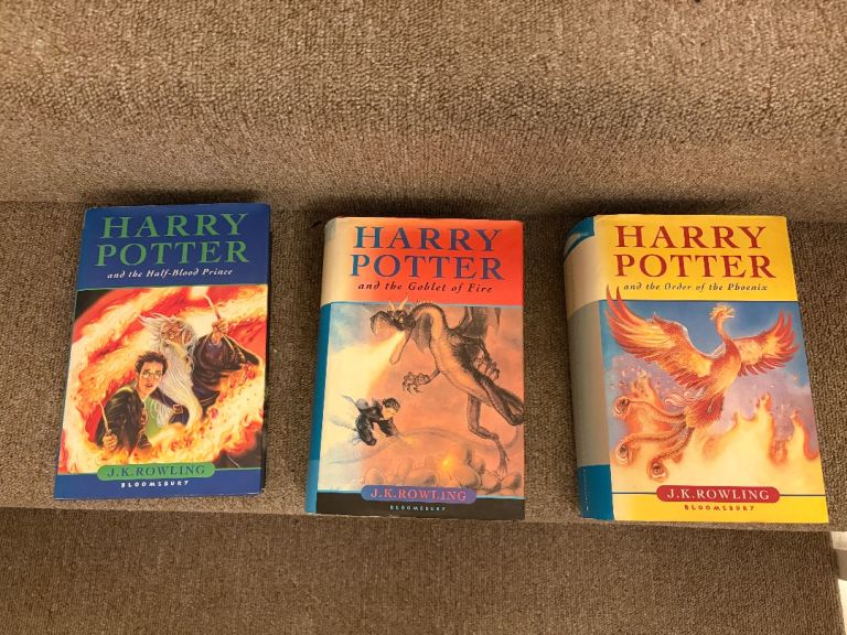 3 Harry Potter Books