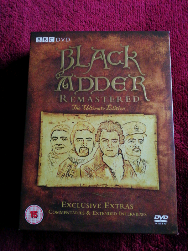  Dvds Black Adder box set