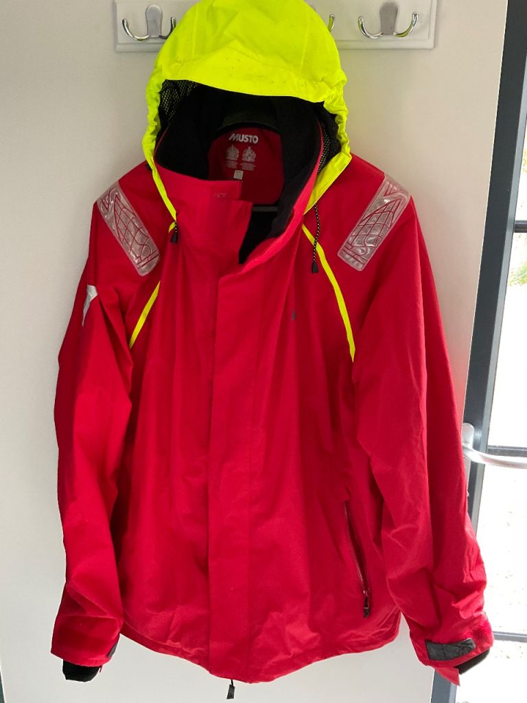 2 Musto Bri sailing jackets with salopettes £120 each 