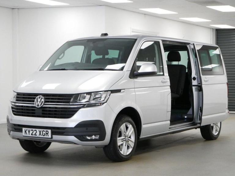 2022 VW TRANSPORTER T32 2.0 TDI 150 BHP LONG HIGHLINE KOMBI 6 SEATER ( NO VAT )