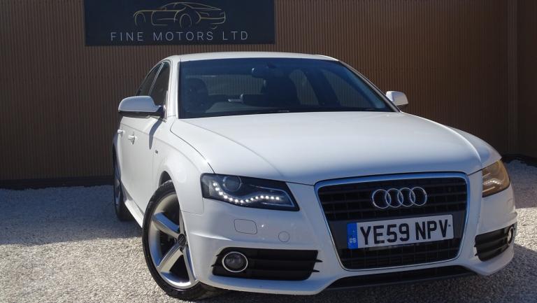 AUDI A4 1.8 TFSI Executive S line White Manual Petrol 2009