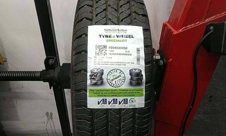 205 70 R15 96t Bridgestone Dueler H/T 7mm Partworn Pressure Tested Tyre
