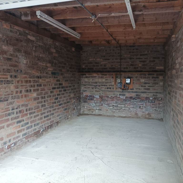 Lockup to rent in the Orchard Brae area of West Edinburgh.
