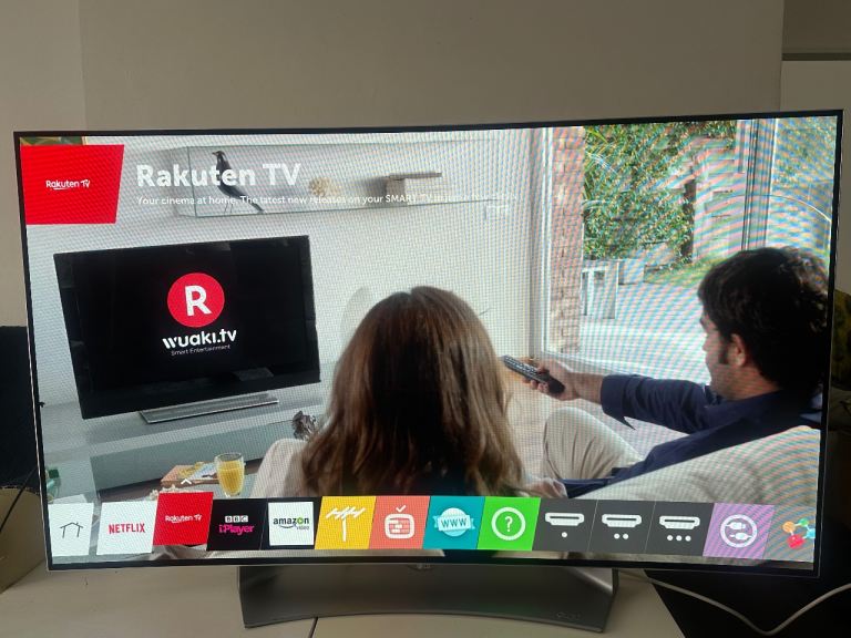 Lg 3D oled tv 55” curved 