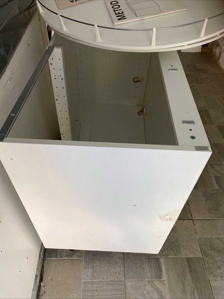 IKEA UTRUSTA Corner Base Cabinet Pull-Out Fitting 128cm + Cabinet