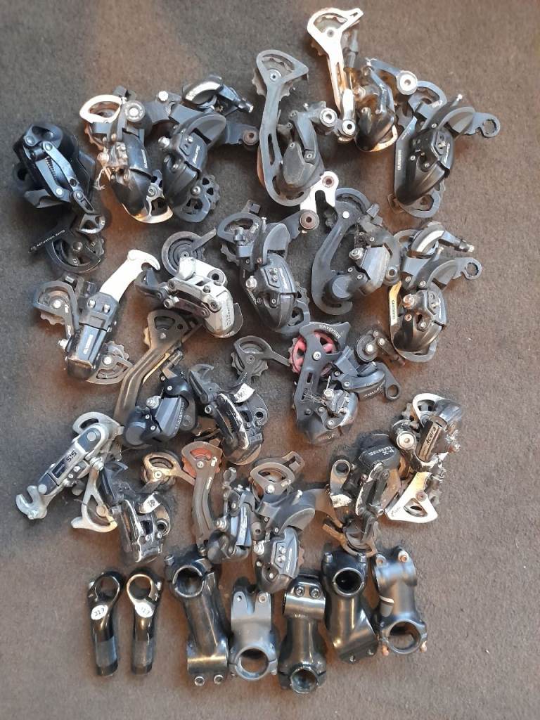 Joblot bike gear dureliers