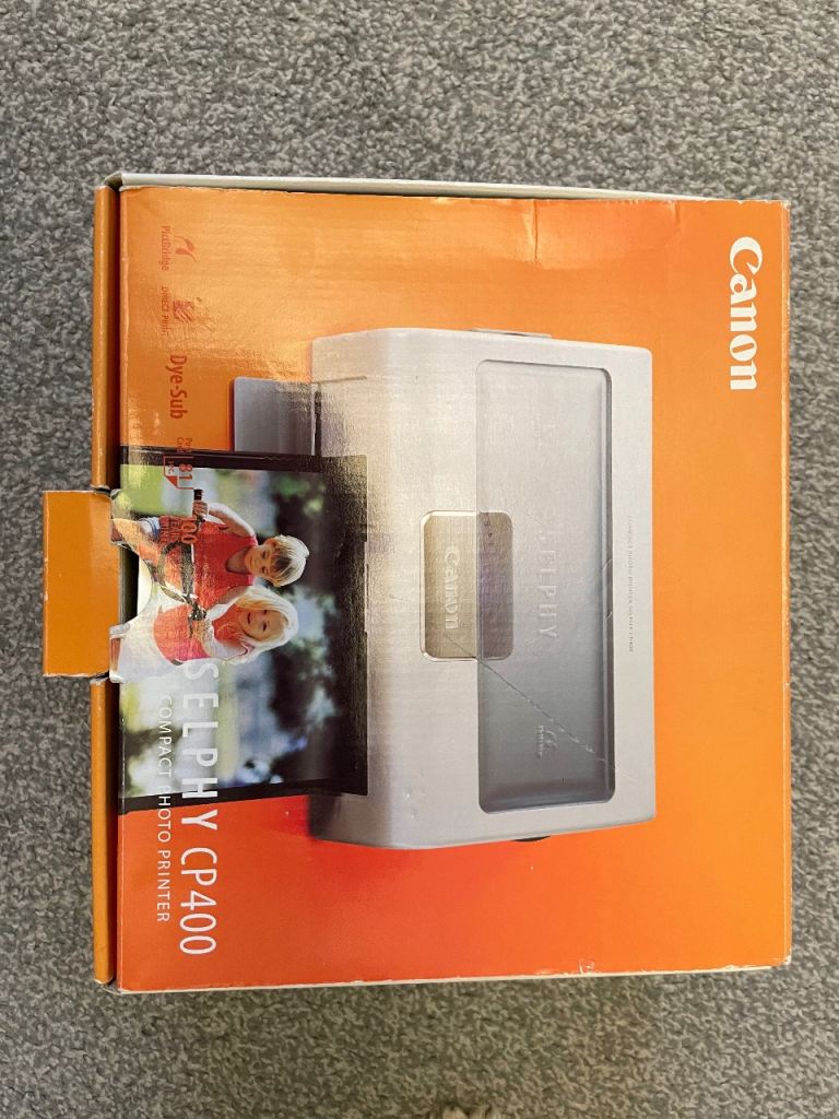 canon Powershot 400 + canon selphy cp 400 compact photo printer