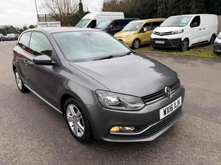 2016 Volkswagen Polo 1.2 TSI Match 3dr HATCHBACK PETROL Manual