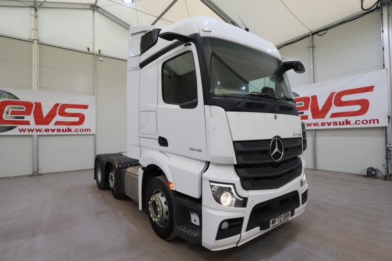 2022 (72 PLATE) Mercedes Benz Actros 2545 6x2 Euro 6 Tractor Units