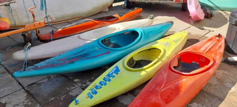 kayaks