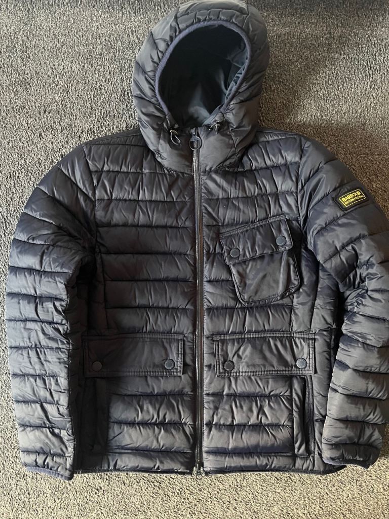 Barbour Ouston Insulated Jacket Size Medium 