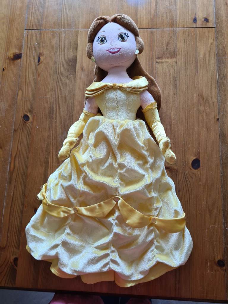 Disney Store Belle Princess Rag Doll